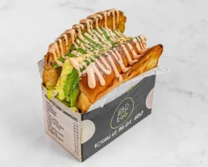 Unholly Gaucamoly Egg Drop Sandwich Toronto
