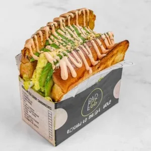 Unholly Gaucamoly Egg Drop Sandwich Toronto