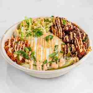 kimchi rice bowl